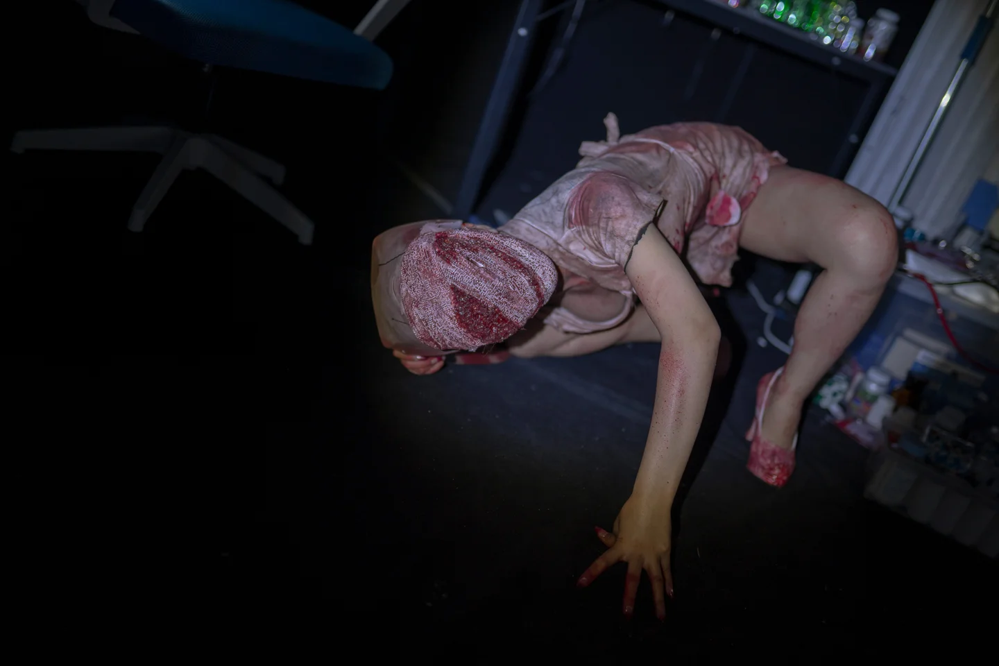 Bangni邦尼 - No.070 寂静岭护士 [90P,4V-1.19GB] tg@simisebaisi 【丝足阁】042.webp